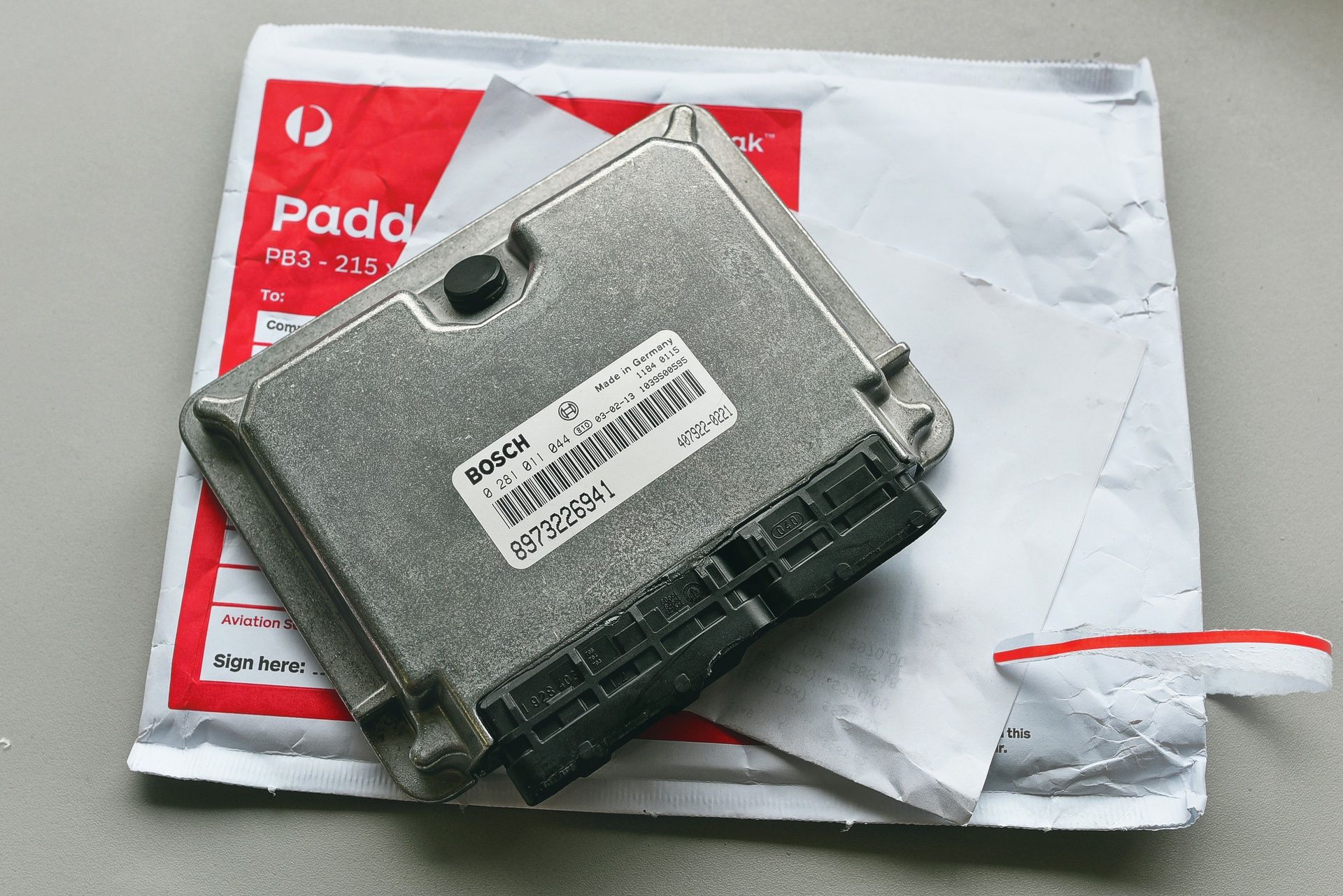 Holden Rodeo 4JH1 engine ECU received for Australia-wide mail-in tuning